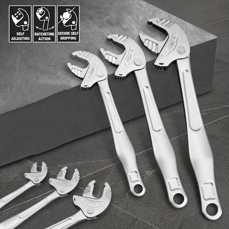 Pipe Wrench Adjustable - Çok Fonksiyonlu Kendinden Ayarlı Yengeç Pençesi