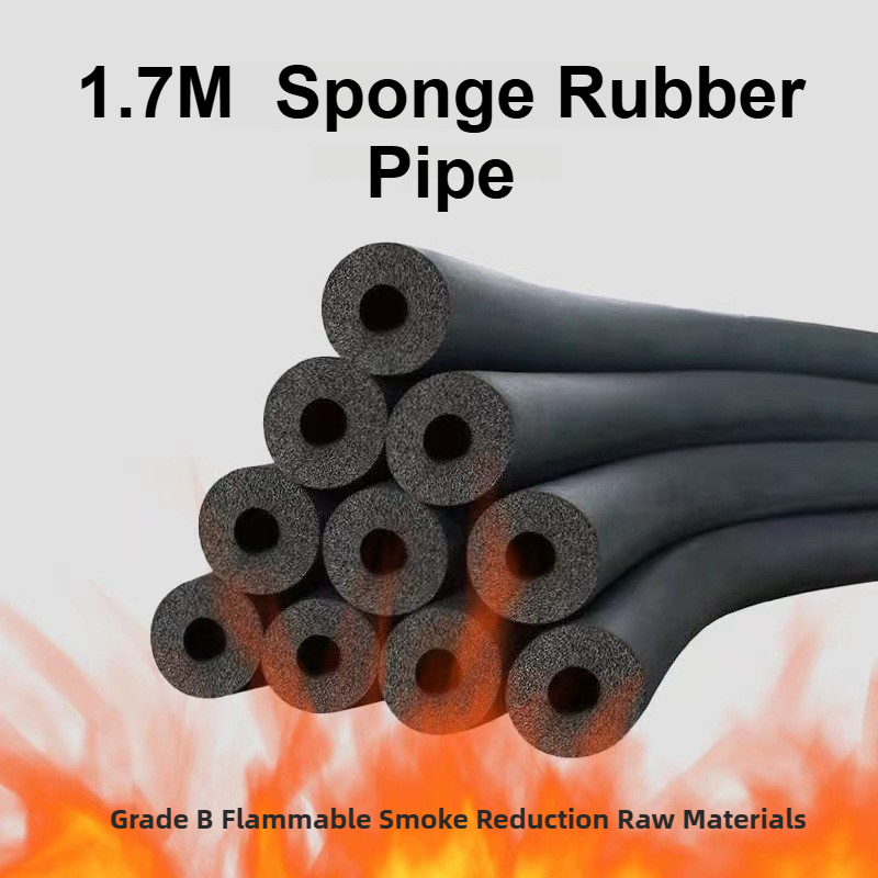 Pipe Insulation Foam - 1.7M Kauçuk Köpük Yalıtım Borusu 6-32mm