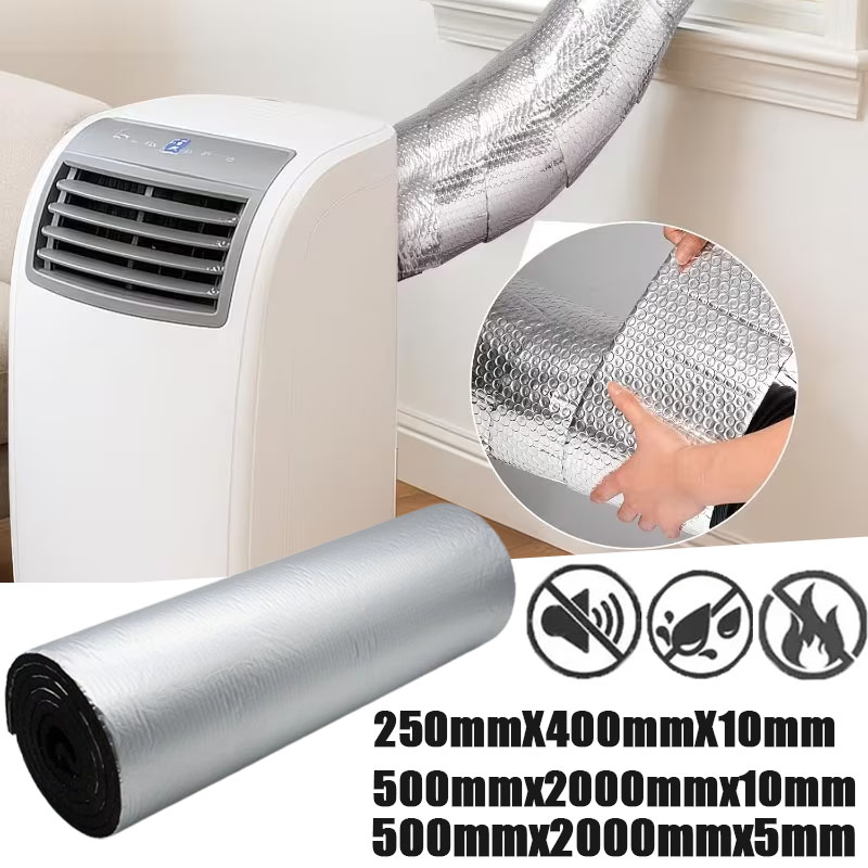 Pipe Insulation Foam - Alüminyum Folyo Su Geçirmez Isıya Dayanıklı