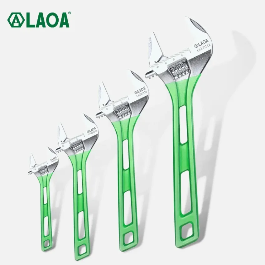 Pipe Wrench Adjustable - LAOA Büyük Açılış Ayarlanabilir Anahtarı Işık