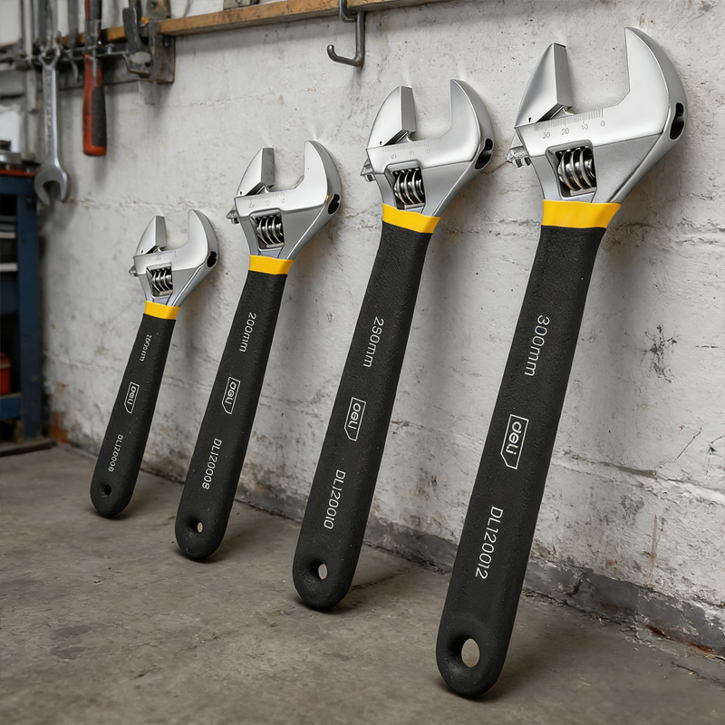 Pipe Wrench Adjustable - 6/8/10/12 inç Ayarlanabilir Anahtar Karbon Çelik