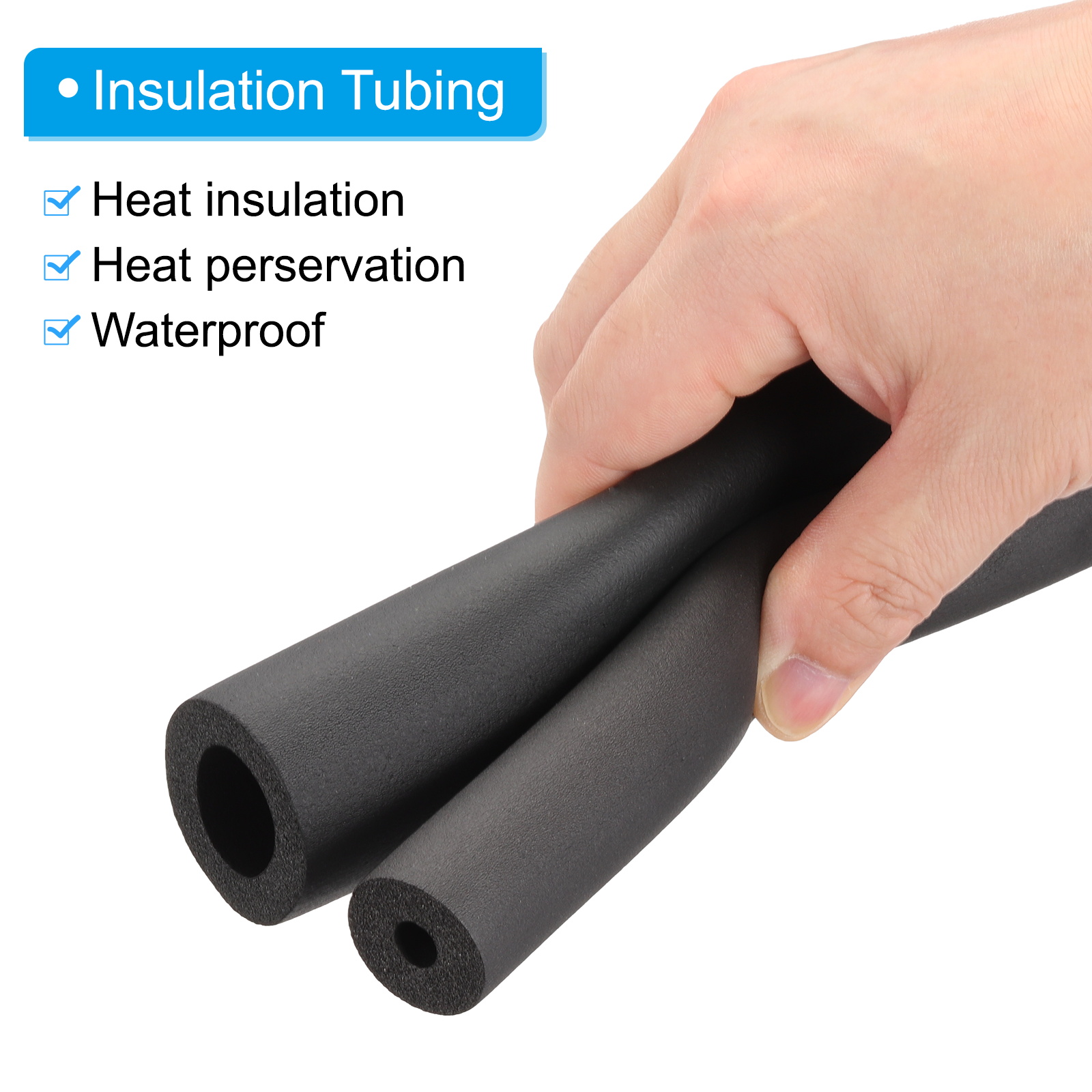 Uxcell 4 Adet 1.8 Metre Boru İ - Pipe Insulation Foam incelemesi ve fiyatı