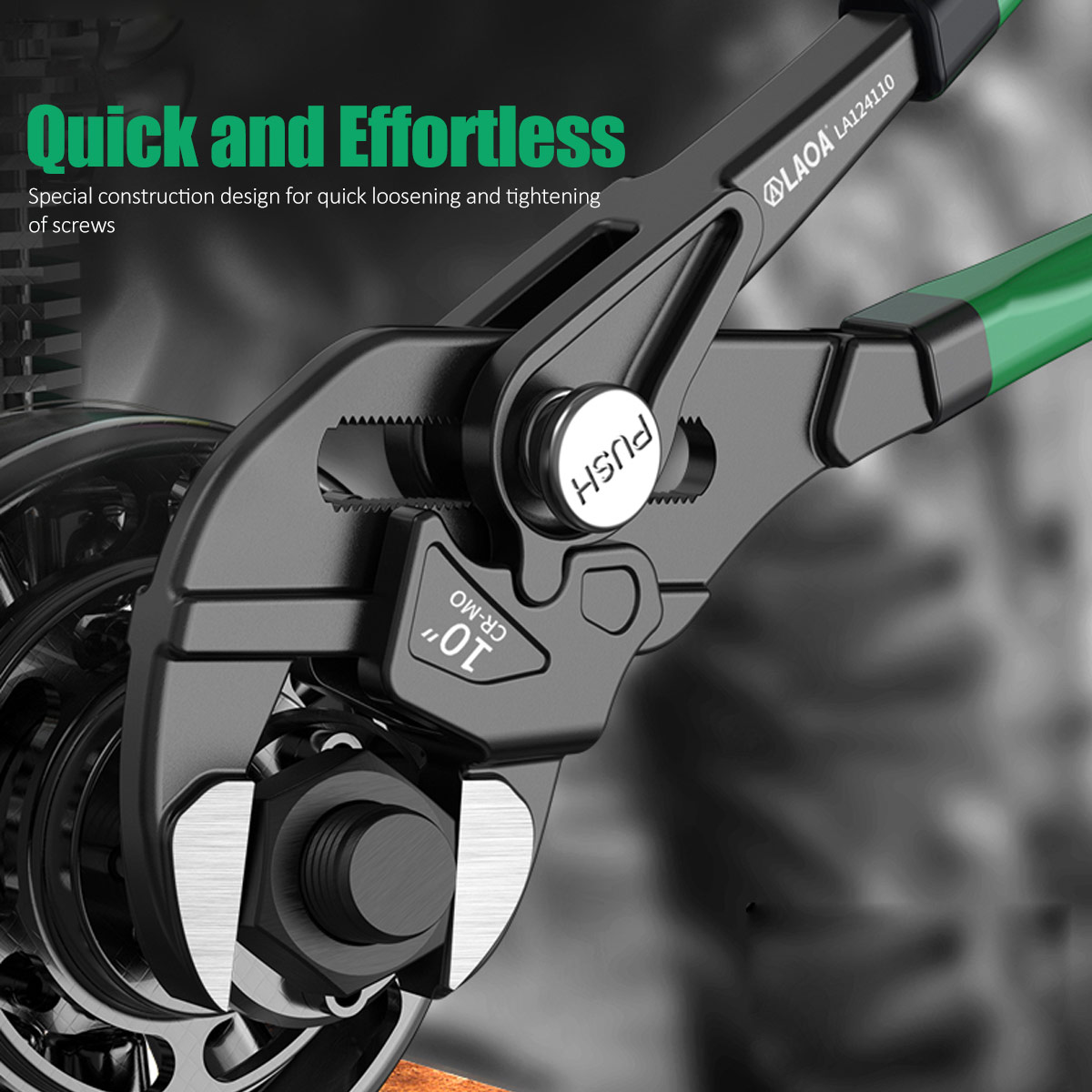 LAOA 1 adet hızlı pense 7 ''10 - Pipe Wrench Adjustable incelemesi ve fiyatı