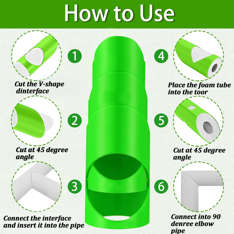 3 adet Köpük Boru Kesici Takım - Pipe Insulation Foam incelemesi ve fiyatı