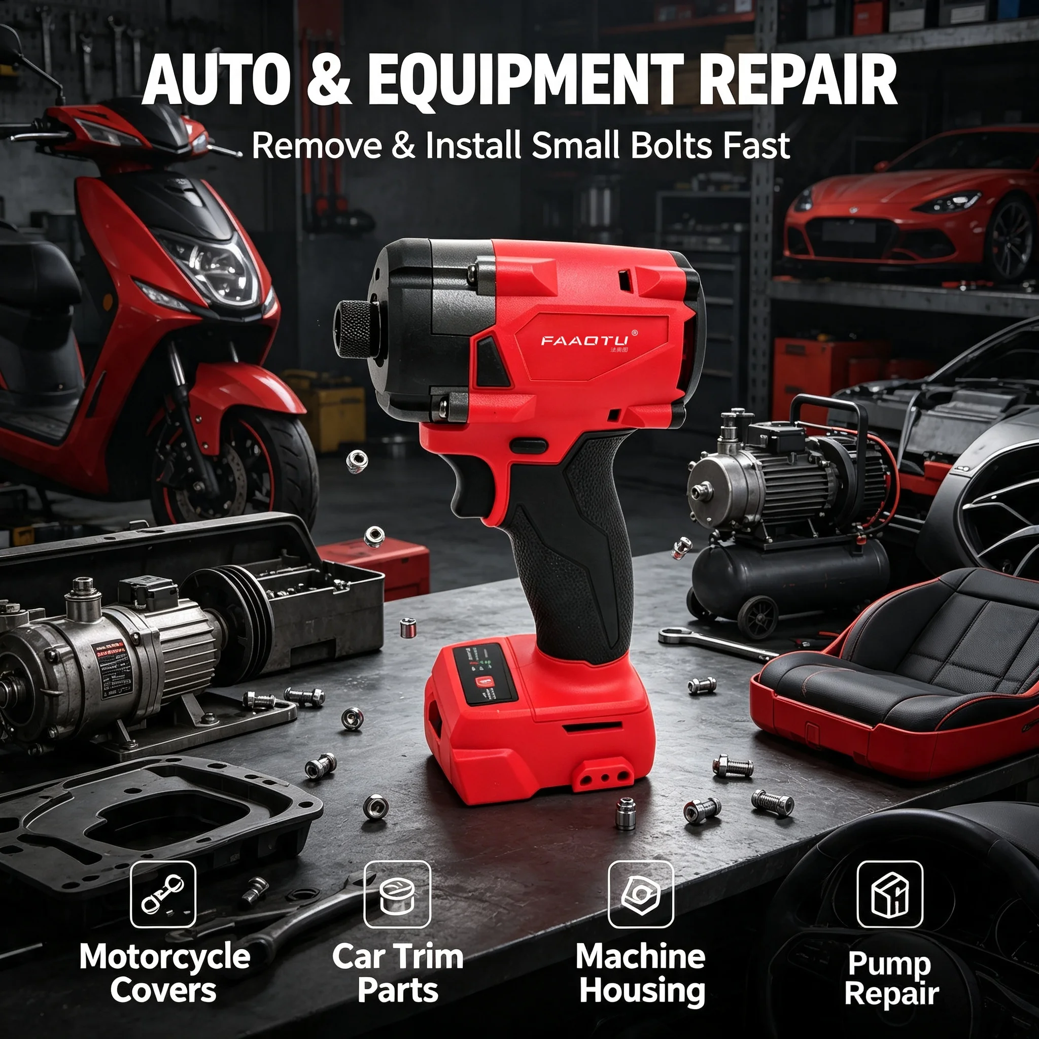 FAAOTU 18V Kablosuz Elektrikli - Home Improvement Usa incelemesi ve fiyatı