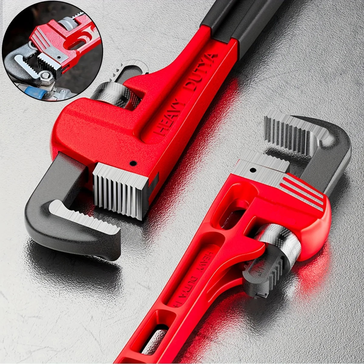 12 inç / 8 inç Ağır Hizmet Tip - Pipe Wrench Adjustable incelemesi ve fiyatı